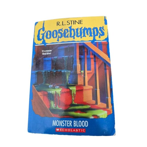 Scholastic Other - Goosebumps #1 Monster Blood by R.L. Stine Children's Chapter Book